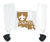 New Orleans Saints Mini Football Helmet Visor Shield w/ Clips - PICK VISOR & LOGO COLOR