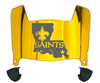 New Orleans Saints Mini Football Helmet Visor Shield w/ Clips - PICK VISOR & LOGO COLOR