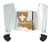 New Orleans Saints Mini Football Helmet Visor Shield w/ Clips - PICK VISOR & LOGO COLOR