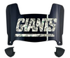 New York Giants Limited Edition Mini Football Helmet Visor Shield w/ Clips - PICK VISOR & LOGO COLOR