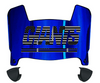New York Giants Limited Edition Mini Football Helmet Visor Shield w/ Clips - PICK VISOR & LOGO COLOR