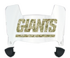 New York Giants Limited Edition Mini Football Helmet Visor Shield w/ Clips - PICK VISOR & LOGO COLOR