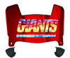 New York Giants Limited Edition Mini Football Helmet Visor Shield w/ Clips - PICK VISOR & LOGO COLOR