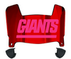 New York Giants Limited Edition Mini Football Helmet Visor Shield w/ Clips - PICK VISOR & LOGO COLOR