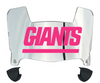 New York Giants Limited Edition Mini Football Helmet Visor Shield w/ Clips - PICK VISOR & LOGO COLOR