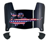 New York Giants Limited Edition Mini Football Helmet Visor Shield w/ Clips - PICK VISOR & LOGO COLOR