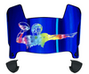 New York Giants Limited Edition Mini Football Helmet Visor Shield w/ Clips - PICK VISOR & LOGO COLOR