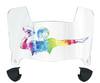 New York Giants Limited Edition Mini Football Helmet Visor Shield w/ Clips - PICK VISOR & LOGO COLOR