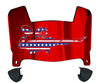 New York Giants Limited Edition Mini Football Helmet Visor Shield w/ Clips - PICK VISOR & LOGO COLOR