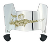 New York Giants Limited Edition Mini Football Helmet Visor Shield w/ Clips - PICK VISOR & LOGO COLOR