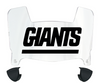 New York Giants Throwback Mini Football Helmet Visor Shield w/ Clips - PICK VISOR & LOGO COLOR