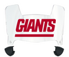 New York Giants Throwback Mini Football Helmet Visor Shield w/ Clips - PICK VISOR & LOGO COLOR