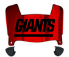 New York Giants Throwback Mini Football Helmet Visor Shield w/ Clips - PICK VISOR & LOGO COLOR