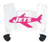 New York Jets Limited Edition Mini Football Helmet Visor Shield w/ Clips - PICK VISOR & LOGO COLOR