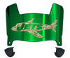 New York Jets Limited Edition Mini Football Helmet Visor Shield w/ Clips - PICK VISOR & LOGO COLOR