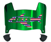 New York Jets Limited Edition Mini Football Helmet Visor Shield w/ Clips - PICK VISOR & LOGO COLOR