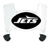 New York Jets Mini Football Helmet Visor Shield w/ Clips - PICK VISOR & LOGO COLOR
