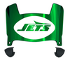 New York Jets Mini Football Helmet Visor Shield w/ Clips - PICK VISOR & LOGO COLOR