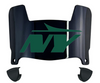 New York Jets Mini Football Helmet Visor Shield w/ Clips - PICK VISOR & LOGO COLOR