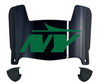 New York Jets Mini Football Helmet Visor Shield w/ Clips - PICK VISOR & LOGO COLOR