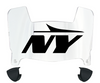 New York Jets Mini Football Helmet Visor Shield w/ Clips - PICK VISOR & LOGO COLOR