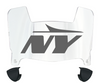 New York Jets Mini Football Helmet Visor Shield w/ Clips - PICK VISOR & LOGO COLOR