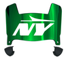 New York Jets Mini Football Helmet Visor Shield w/ Clips - PICK VISOR & LOGO COLOR