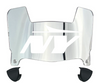 New York Jets Mini Football Helmet Visor Shield w/ Clips - PICK VISOR & LOGO COLOR