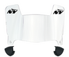 New York Jets Mini Football Helmet Visor Shield w/ Clips - PICK VISOR & LOGO COLOR