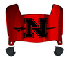 Nicholls State Colonels Mini Football Helmet Visor Shield w/ Clips - PICK VISOR & LOGO COLOR