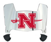 Nicholls State Colonels Mini Football Helmet Visor Shield w/ Clips - PICK VISOR & LOGO COLOR