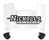 Nicholls State Colonels Mini Football Helmet Visor Shield w/ Clips - PICK VISOR & LOGO COLOR