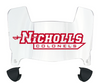 Nicholls State Colonels Mini Football Helmet Visor Shield w/ Clips - PICK VISOR & LOGO COLOR