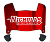 Nicholls State Colonels Mini Football Helmet Visor Shield w/ Clips - PICK VISOR & LOGO COLOR