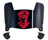 Nicholls State Colonels Mini Football Helmet Visor Shield w/ Clips - PICK VISOR & LOGO COLOR