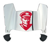Nicholls State Colonels Mini Football Helmet Visor Shield w/ Clips - PICK VISOR & LOGO COLOR
