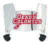 Nicholls State Colonels Mini Football Helmet Visor Shield w/ Clips - PICK VISOR & LOGO COLOR