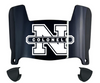 Nicholls State Colonels Mini Football Helmet Visor Shield w/ Clips - PICK VISOR & LOGO COLOR