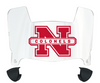 Nicholls State Colonels Mini Football Helmet Visor Shield w/ Clips - PICK VISOR & LOGO COLOR