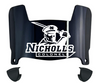 Nicholls State Colonels Mini Football Helmet Visor Shield w/ Clips - PICK VISOR & LOGO COLOR