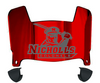 Nicholls State Colonels Mini Football Helmet Visor Shield w/ Clips - PICK VISOR & LOGO COLOR