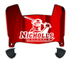 Nicholls State Colonels Mini Football Helmet Visor Shield w/ Clips - PICK VISOR & LOGO COLOR