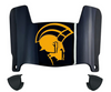 Norfolk State Spartans Mini Football Helmet Visor Shield w/ Clips - PICK VISOR & LOGO COLOR