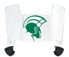 Norfolk State Spartans Mini Football Helmet Visor Shield w/ Clips - PICK VISOR & LOGO COLOR
