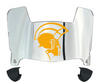 Norfolk State Spartans Mini Football Helmet Visor Shield w/ Clips - PICK VISOR & LOGO COLOR