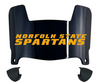 Norfolk State Spartans Mini Football Helmet Visor Shield w/ Clips - PICK VISOR & LOGO COLOR