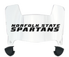 Norfolk State Spartans Mini Football Helmet Visor Shield w/ Clips - PICK VISOR & LOGO COLOR