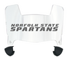 Norfolk State Spartans Mini Football Helmet Visor Shield w/ Clips - PICK VISOR & LOGO COLOR
