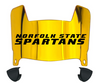 Norfolk State Spartans Mini Football Helmet Visor Shield w/ Clips - PICK VISOR & LOGO COLOR