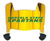 Norfolk State Spartans Mini Football Helmet Visor Shield w/ Clips - PICK VISOR & LOGO COLOR